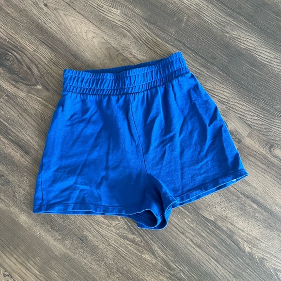 Zara Pants - Zara royal blue sweat shorts